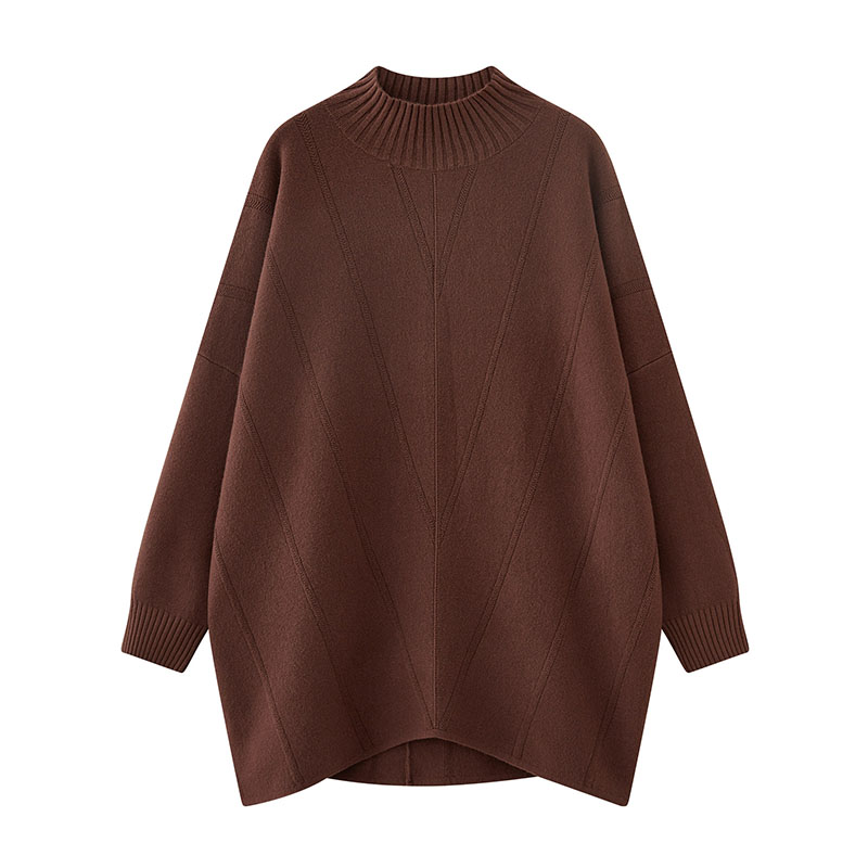 How to wash a long sweater to maintain its shape and color?